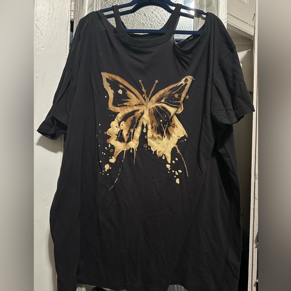 Urban Outfitters Oversized Ripped Shirt